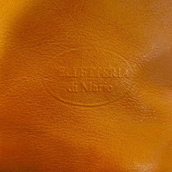 Vintage Pelletteria di Mario Brown Leather Cross Body Bag (Made in Italy) - Picture 6 of 6
